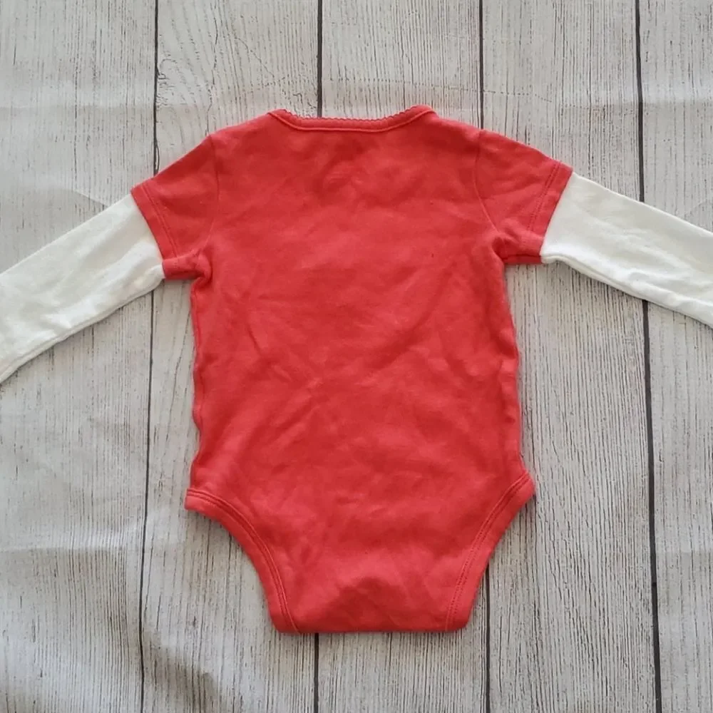 3 Carter's Onsies 6m
